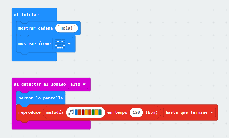 Exemple de programació amb Microsoft MakeCode