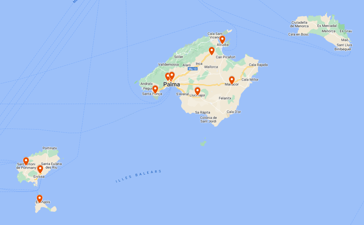 Centres DigiCraft a les Illes Balears