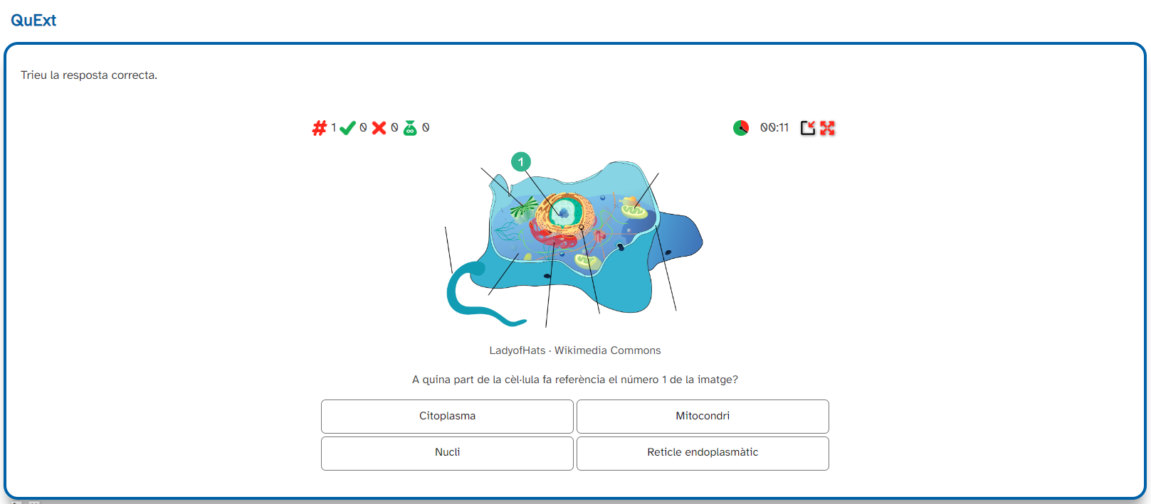 Exemple iDevice Joc QuExt