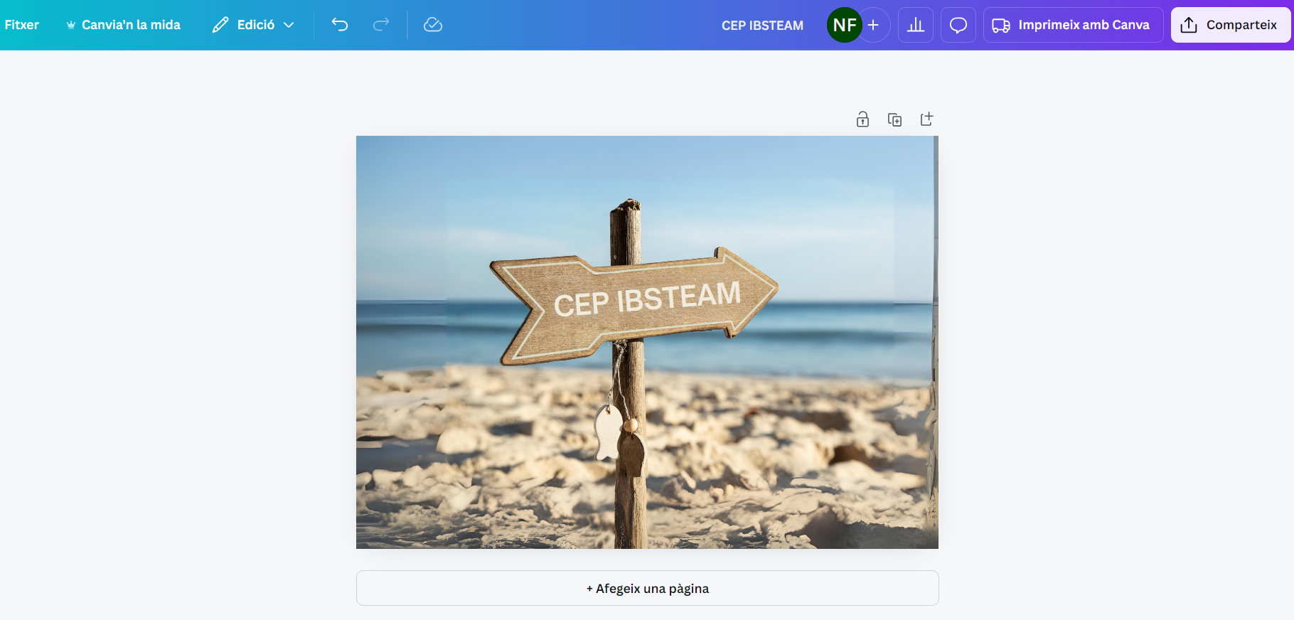 Selecciona text 2 Canva