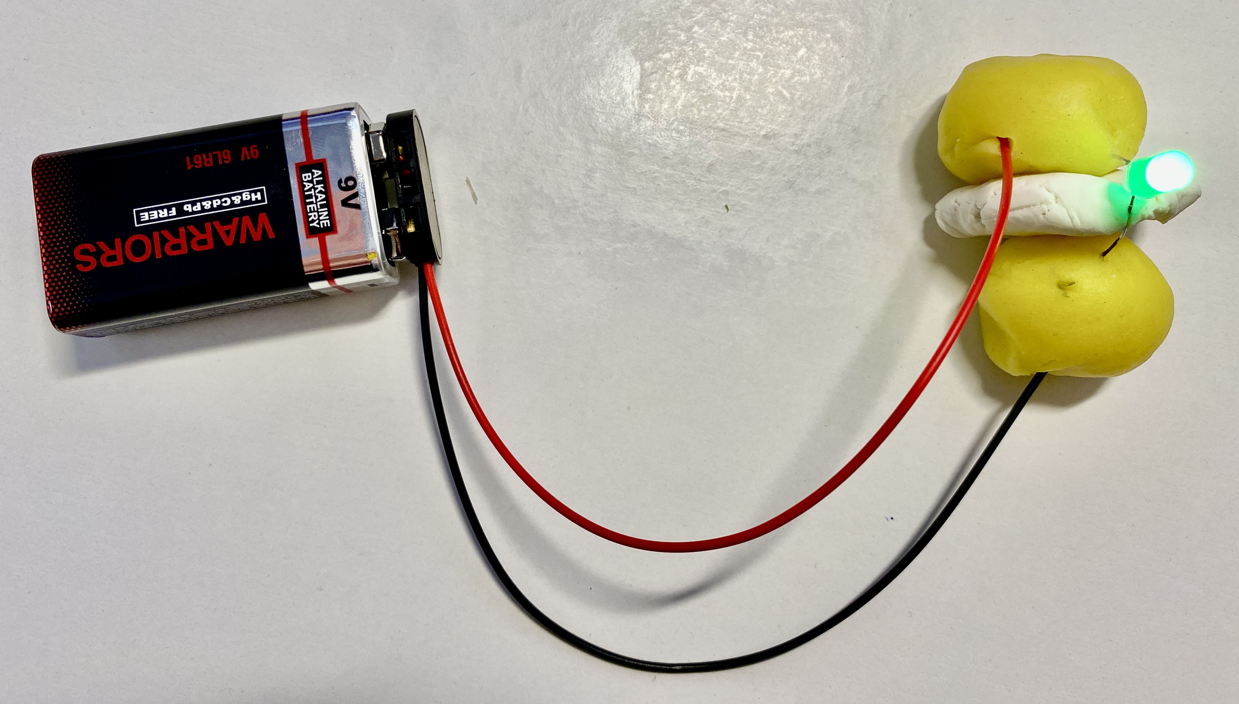 Curtcircuit elèctric bàsic amb aïllant