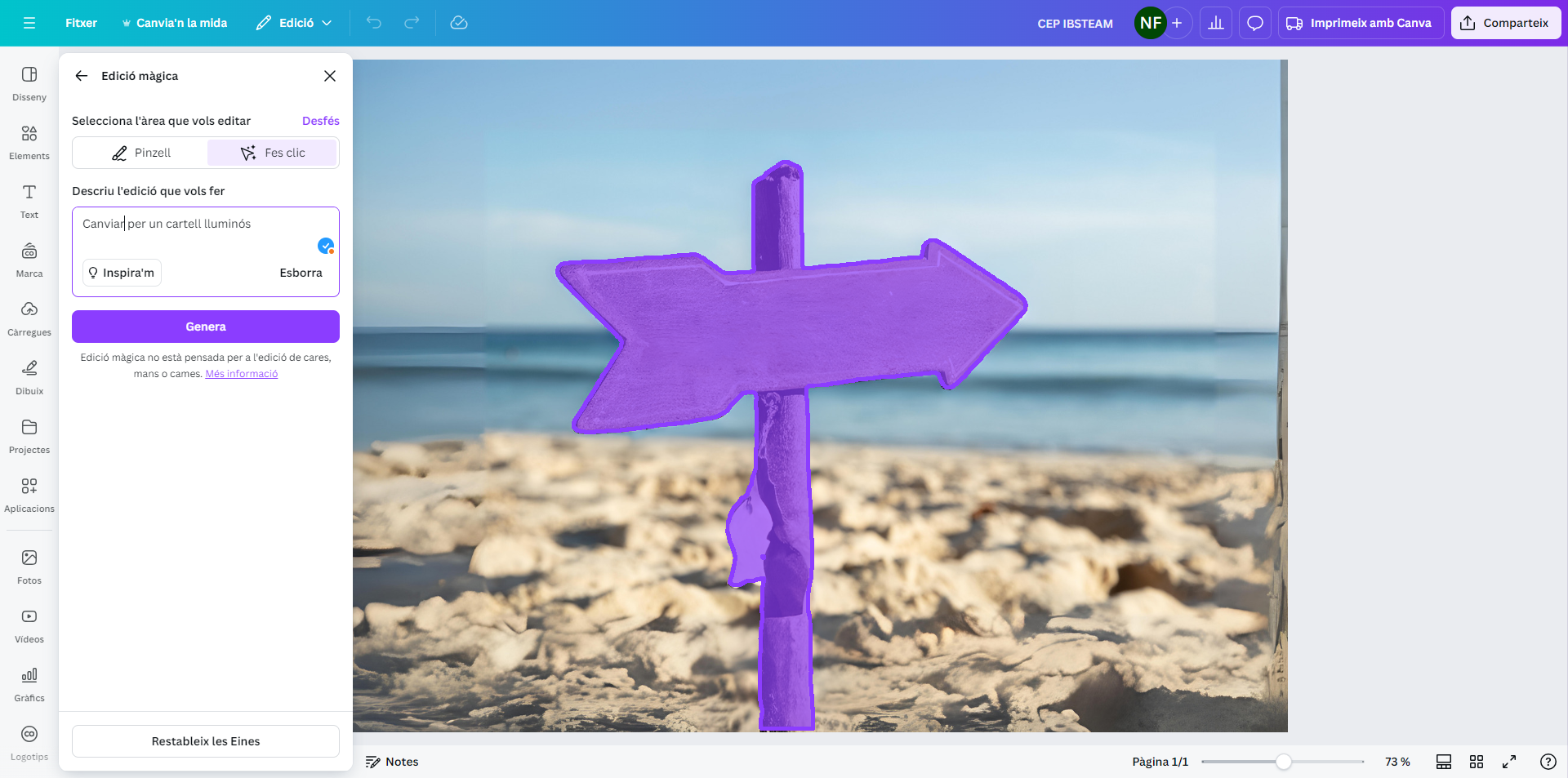 Edició màgica 2 Canva