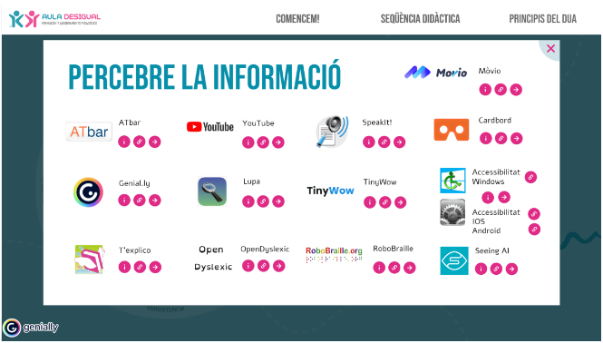 Roda DUA_Aplicacions